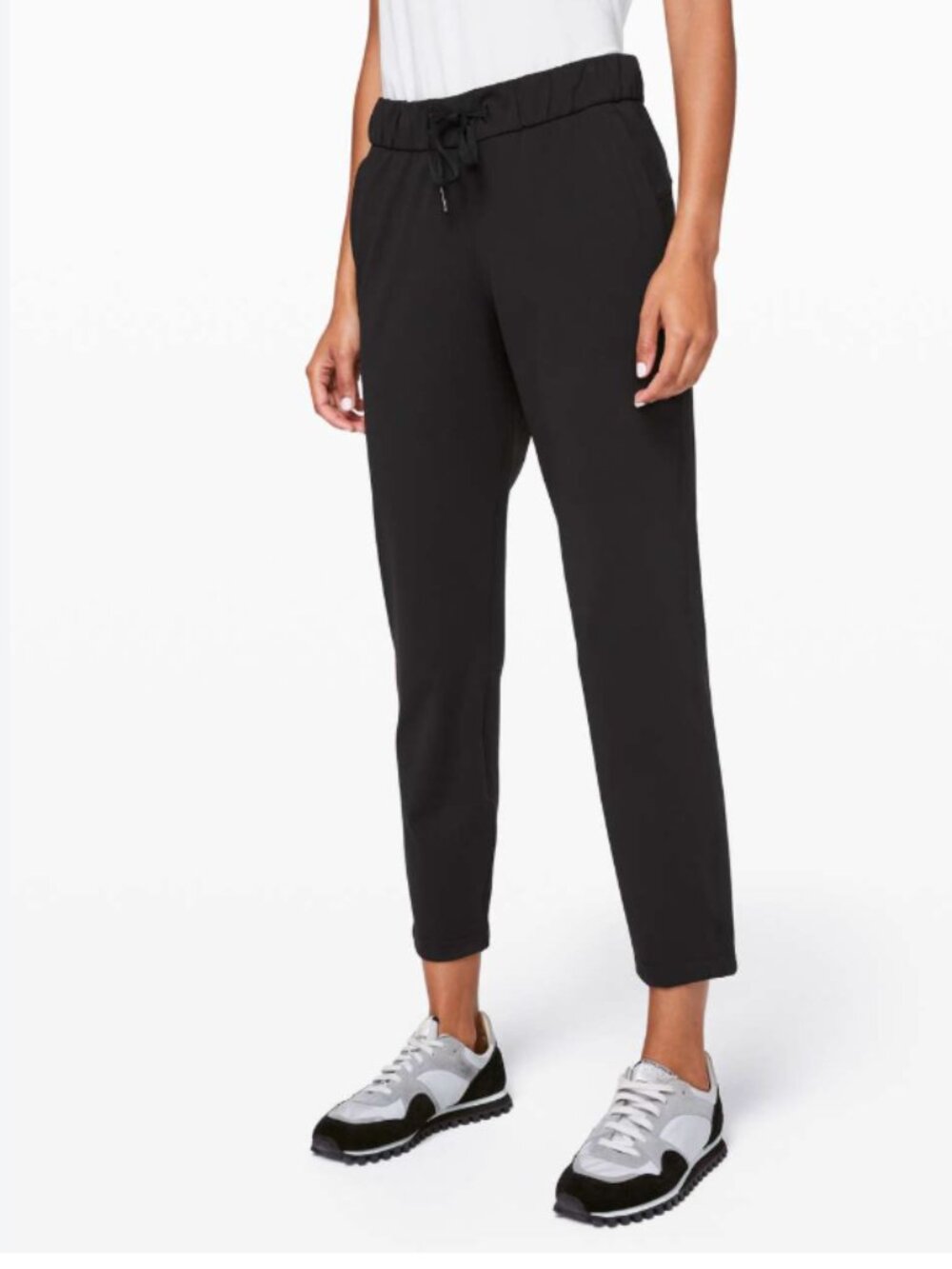 Lululemon Black On The Fly Pants Woven Size 6